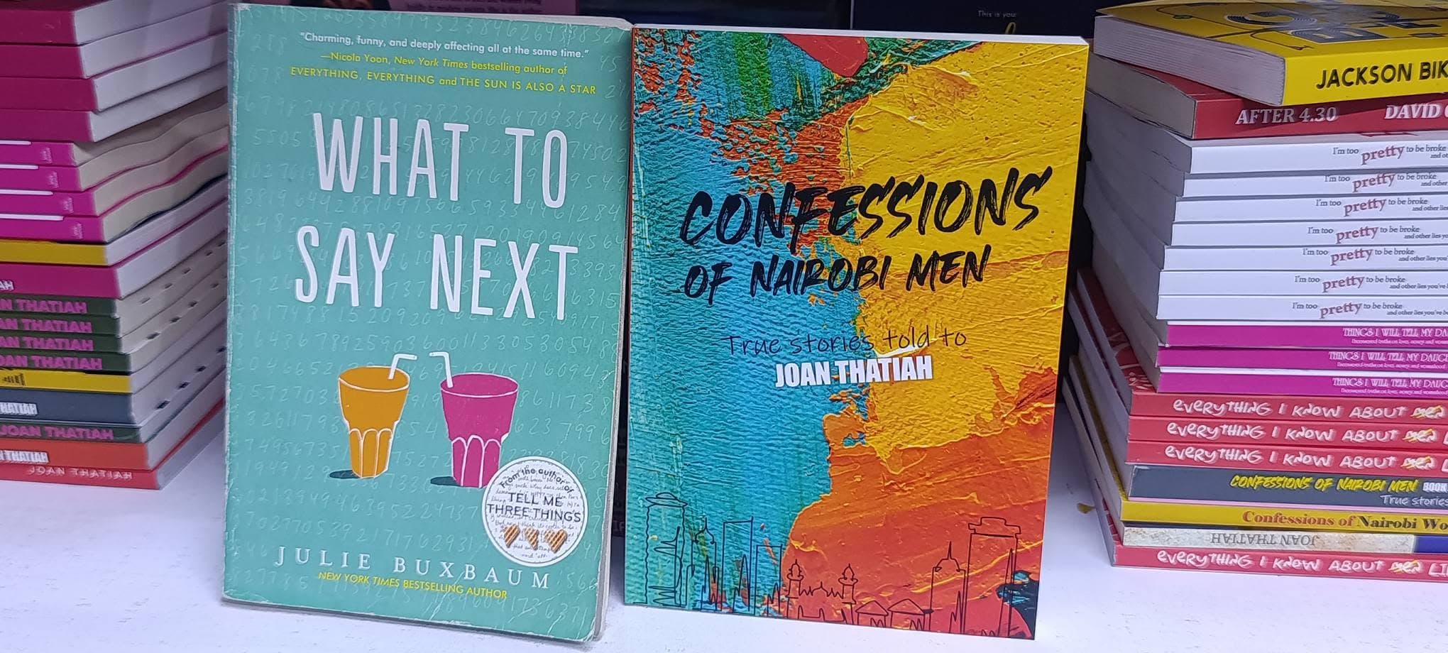 What to Say Next and Confessions of Nairobi Men at Stori Zetu